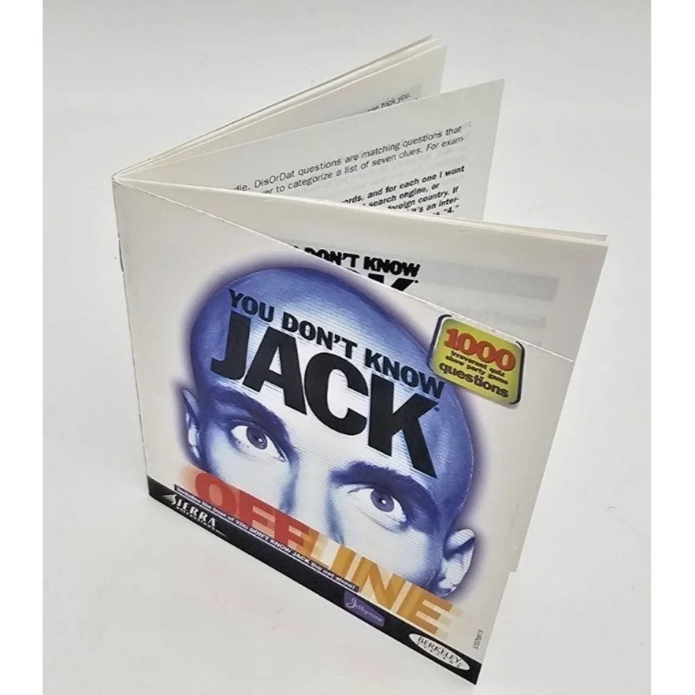 You Don't Know Jack PC CD‑ROM Game Lot 5‑Pack Trivia Bundle Vintage 1990s